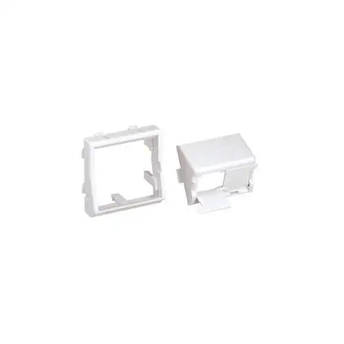| Adapter, 45x45mm, 2 Port Sloped Shuttere - Ref : CFPFLS2SAW