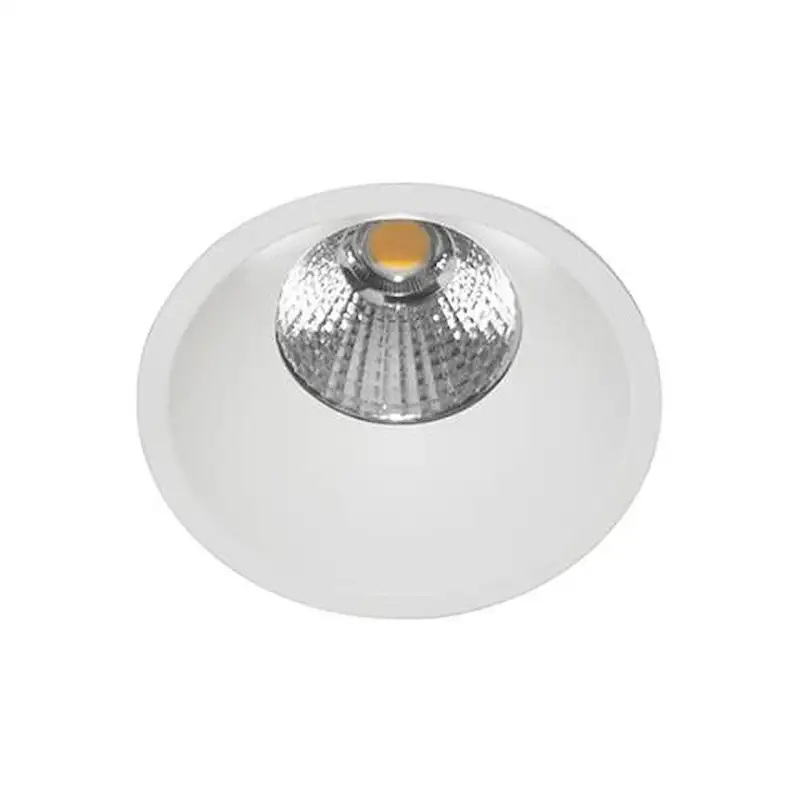 AL3012 RD WARM 6W 530Lm 38° IP44 DIM Blanc mat
