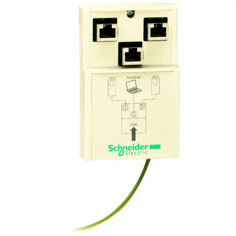 Altivar - boîtier de dérivation CANopen - 2xRJ45 et 1xRJ45 - IP20 - raccordement électrique : 2 connecteurs RJ45