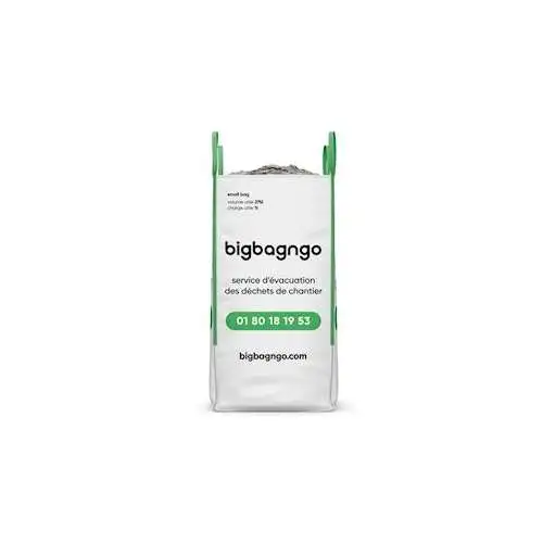 | Bigbag 1/4 m3 sac + collecte en Ile de France, Lyon et Marseille - Ref : B0