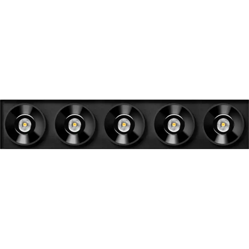 Black Foster Trimless 5 Flood 2700K IP20 CRI sup 90 N