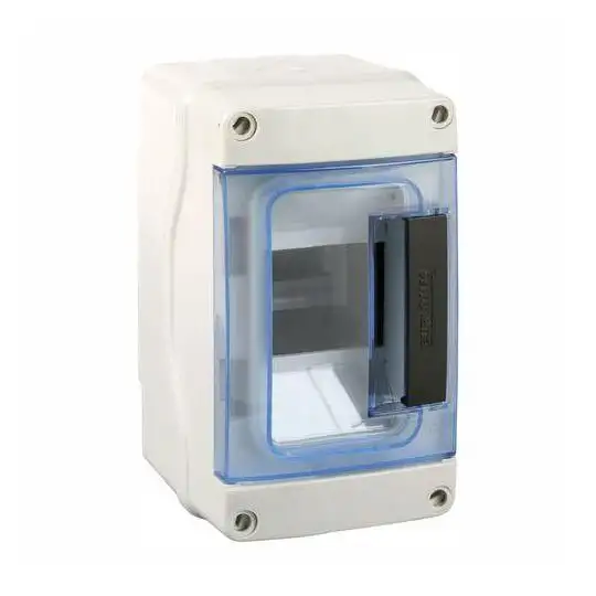 Coffret de distribution étanche IP65 - 3 modules - 1 rangée - Entrées directes