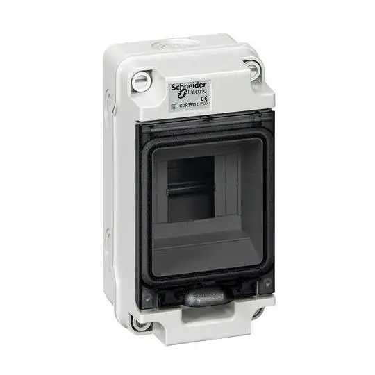 Coffret de distribution spécial extérieur - Mureva XT - 1 rangée - 4 modules - IP65