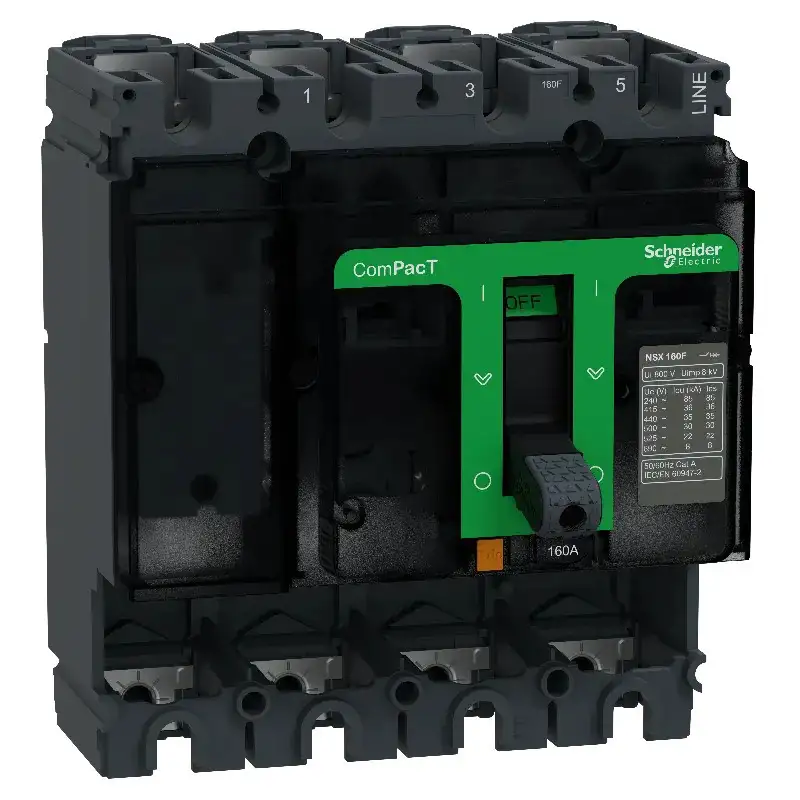 ComPacT NSX160F - Bloc de coupure sans déclencheur - 160A - 4P - 36kA - fixe