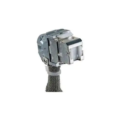 Corning Pouyet | Connecteur RJ45 Cat 6 STP Blindée, 3 sorties, lot de 8 pcs - Ref : 982139