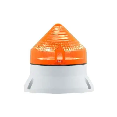 Sirena | CTL600 LED : balise orange - fixe/clignotant - IP54 - 12/24vacdc - Ref : 38662