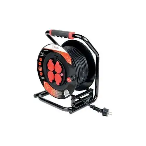 Bizline | Enrouleur professionnel 40 m H07RN-F 3G1.5 prise FR - Ref : 700915