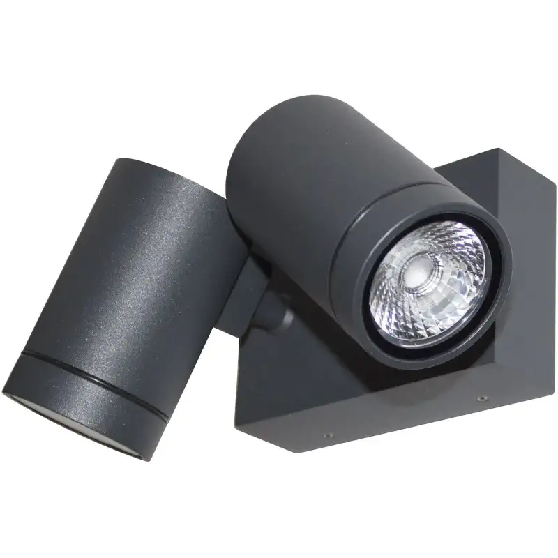 GUNZY 2 S 2x8W 2x760Lm 3000K 38° IP55 Anthracite