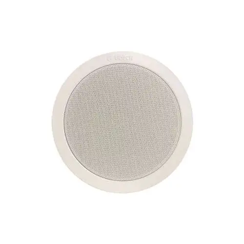 Bosch sono | Haut-parleur de plafond 6W en 100V. Grille métallique blanc (RAL9010). Utilisat - Ref : LBC3090/31