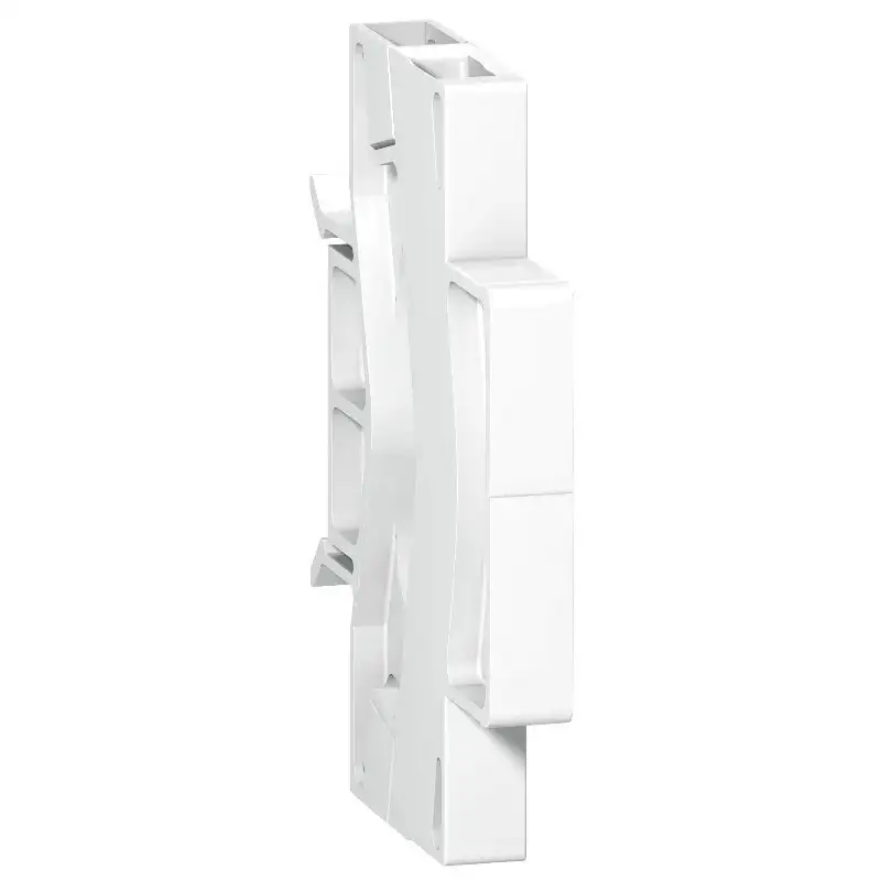 Acti 9 - intercalaire - H85mmxL9mmxP63mm - blanc - largeur 1 pas de 9mm - encliquetable - montage sur rail