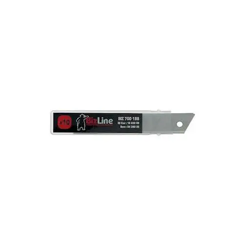 Bizline | Jeu de 10 lames pour cutter BIZ 700 187 - Ref : 700188