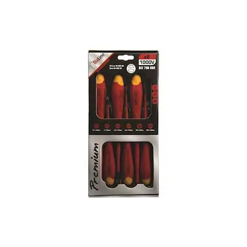 Bizline | Kit de 6 tournevis i-SLIM plat/PH isolés 1000 V - Ref : 790082