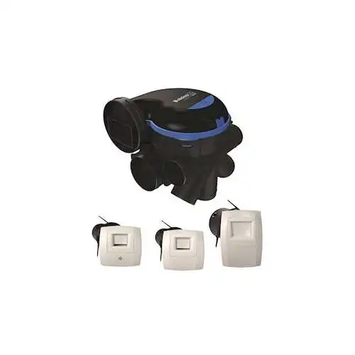 Aldes | Kit VMC simple flux EasyHOME Hygro COMBLES Premium Micro Watt MW - Ref : 11033034