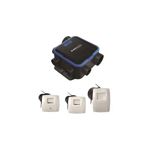 Aldes | Kit VMC simple flux EasyHOME Hygro COMPACT Premim Micro Watt MW - Ref : 11033051