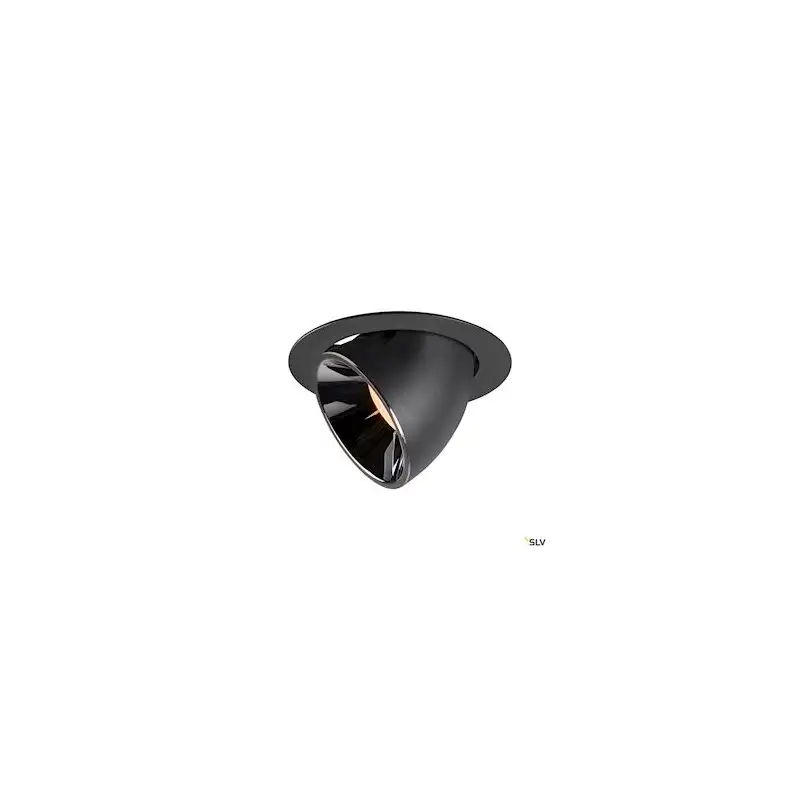 NUMINOS GIMBLE XL encastré de plafond int 40DEG noir/chrome LED 37,4W 2700
