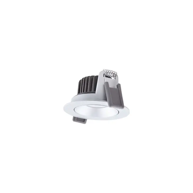 Spot LED orientable 8W/930 680lm 36° MULTI lumen dimmable IP20 ALU découpe D 68mm