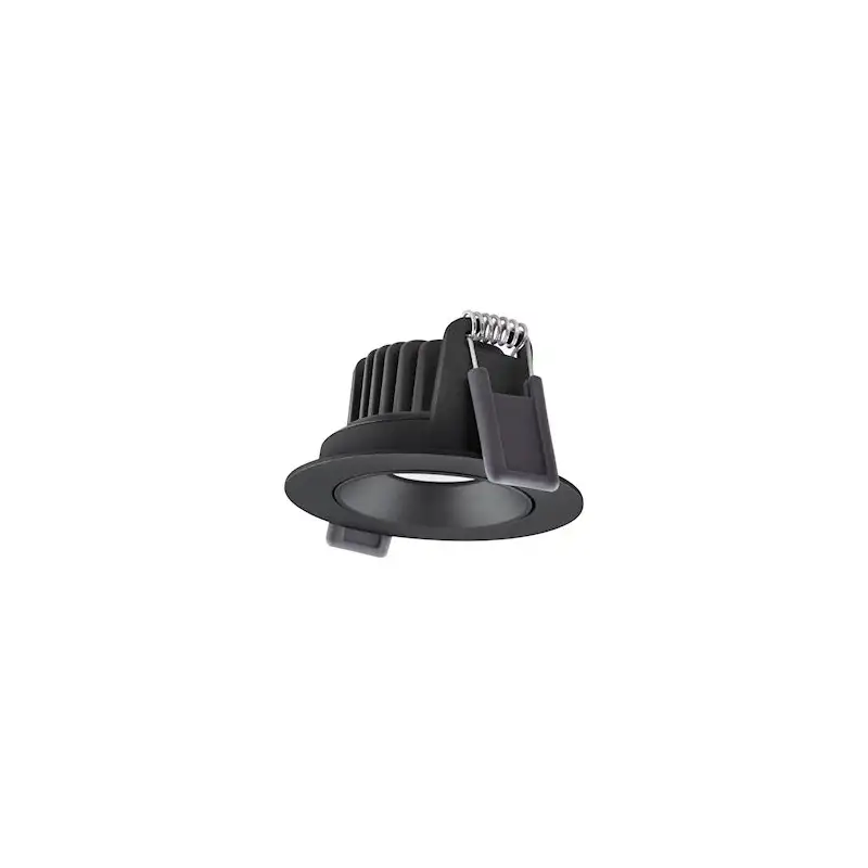 Spot LED orientable 8W/930 680lm 36° MULTI lumen dimmable IP20 noir découpe D 68mm