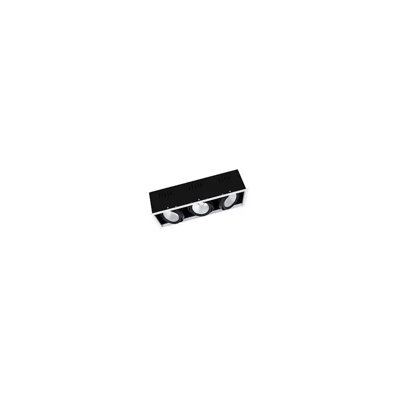Spot MULTI 3x30W/4000K 3x2700lm 38° blanc/noir