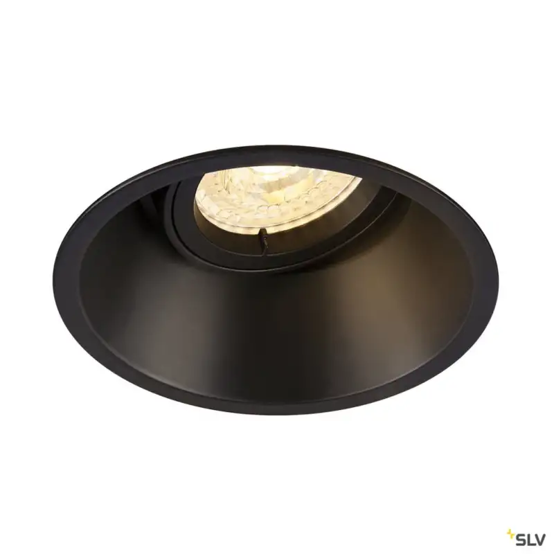 Spot orientable HORN-T - GU10/qpar51 - 25W - basse luminance - noir