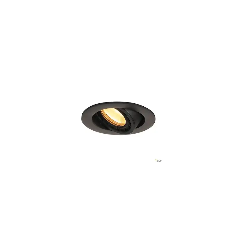 SUPROS 78 encastré de plafond intérieur noir LED 12W 3000K variable