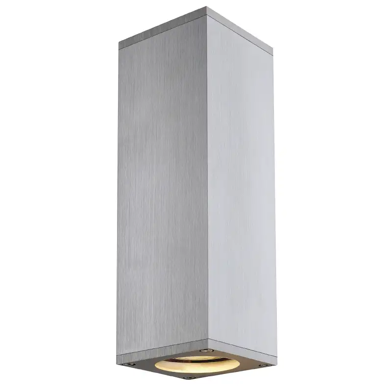 THEO UP/DOWN applique intérieure alu brossé GU10/qpar51 2x 50W max