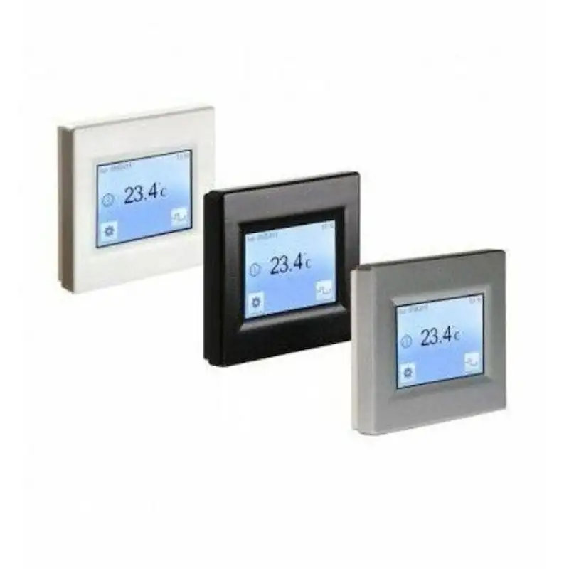 Thermostat blanc TFT610 programmable + sonde de sol - IP21 - 230V - 10A