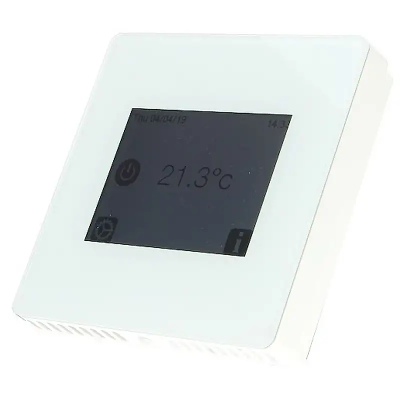 Thermostat blanc TFT610 WIFI + sonde de sol - IP21 - 230V - 10A