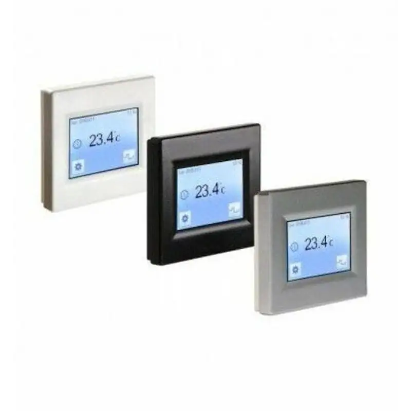 Thermostat noir TFT610 program. + sonde de sol - IP21 - 230V - 10A