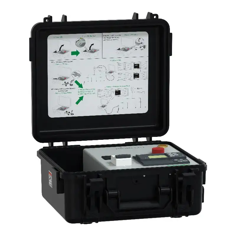 Vigilohm - Valise mobile de recherche de defaut en regime IT - A associer aux pinces ampemetriques IMDCPXX - 24Vcc - 4W