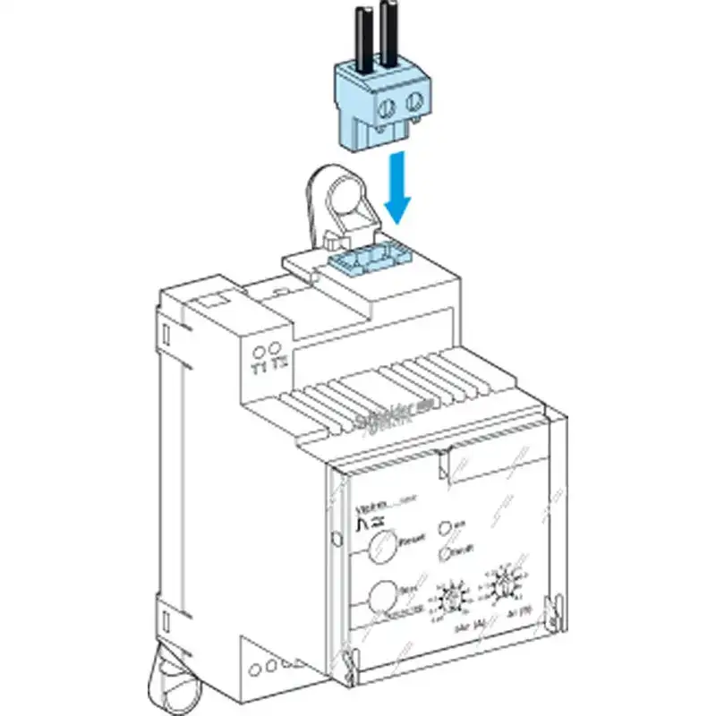 VigiPacT Vigirex - relais de protection différentielle RH68M - 220/240V CA - 50/60/400HZ - à accrochage